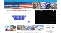 Desktop Screenshot of embassykualalumpur.com